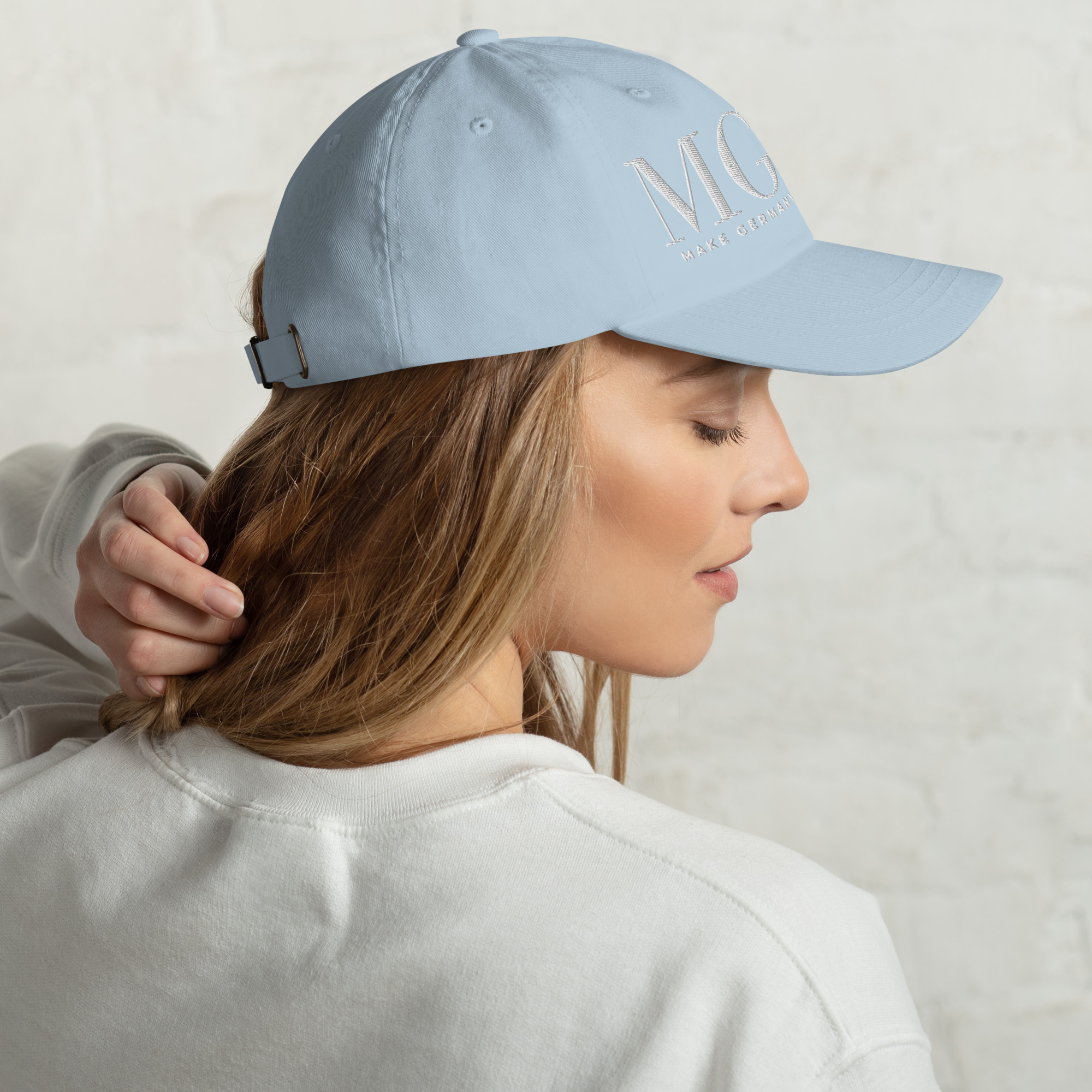 Baby-Blaue MGGA-Dad-Hat für echte Frauen – Bild 6