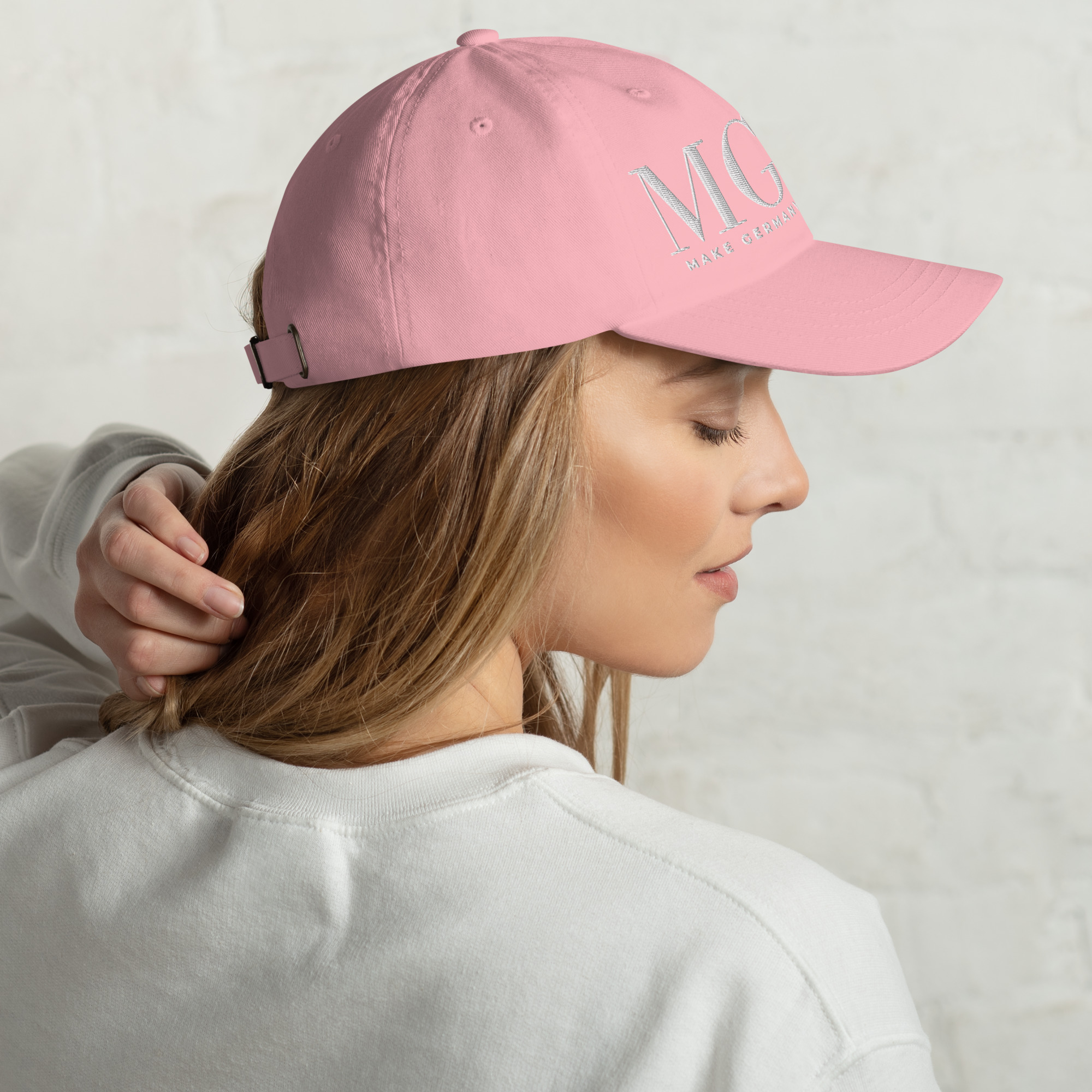 Pinke MGGA-Dad-Hat für echte Frauen – Bild 3