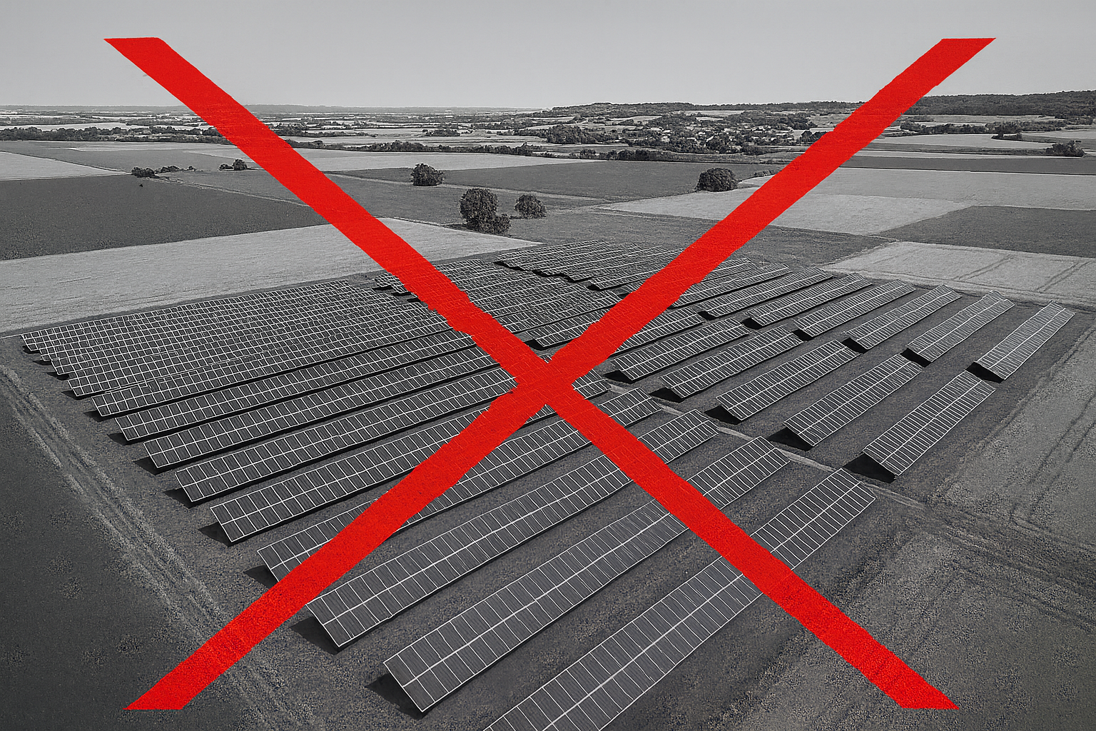 Keine Solarfarmen auf Ackerland