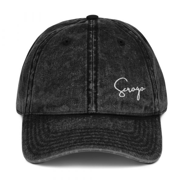 Scrogo Vintage Baumwoll-Cord Cap